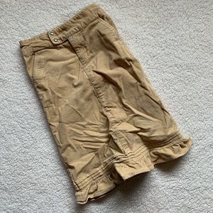 Lands End girls corduroy long skirt size 7
